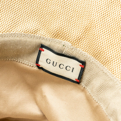 Gucci Size M Bucket Hat Canvas Brown