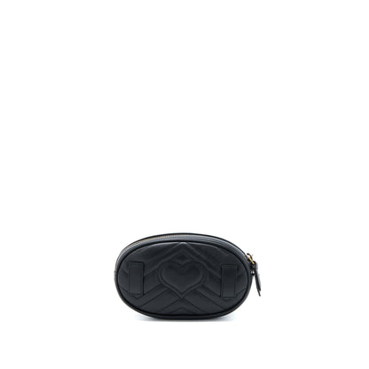 Gucci Marmont Round Belt Bag Black