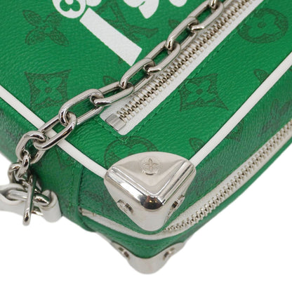 LOUIS VUITTON Soft Trunk Mini Monogram Everyday Crossbody Bag Green