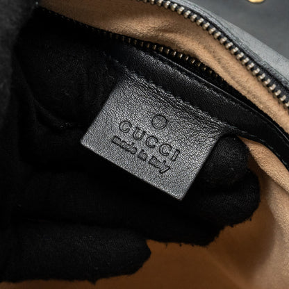 Gucci medium gg Marmont bag calfskin black