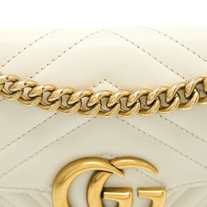 Gucci Mini Marmont Calfskin White