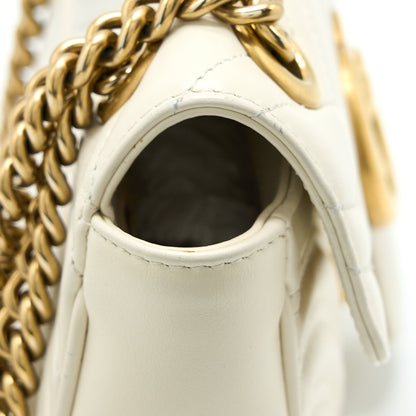 Gucci Mini Marmont Calfskin White
