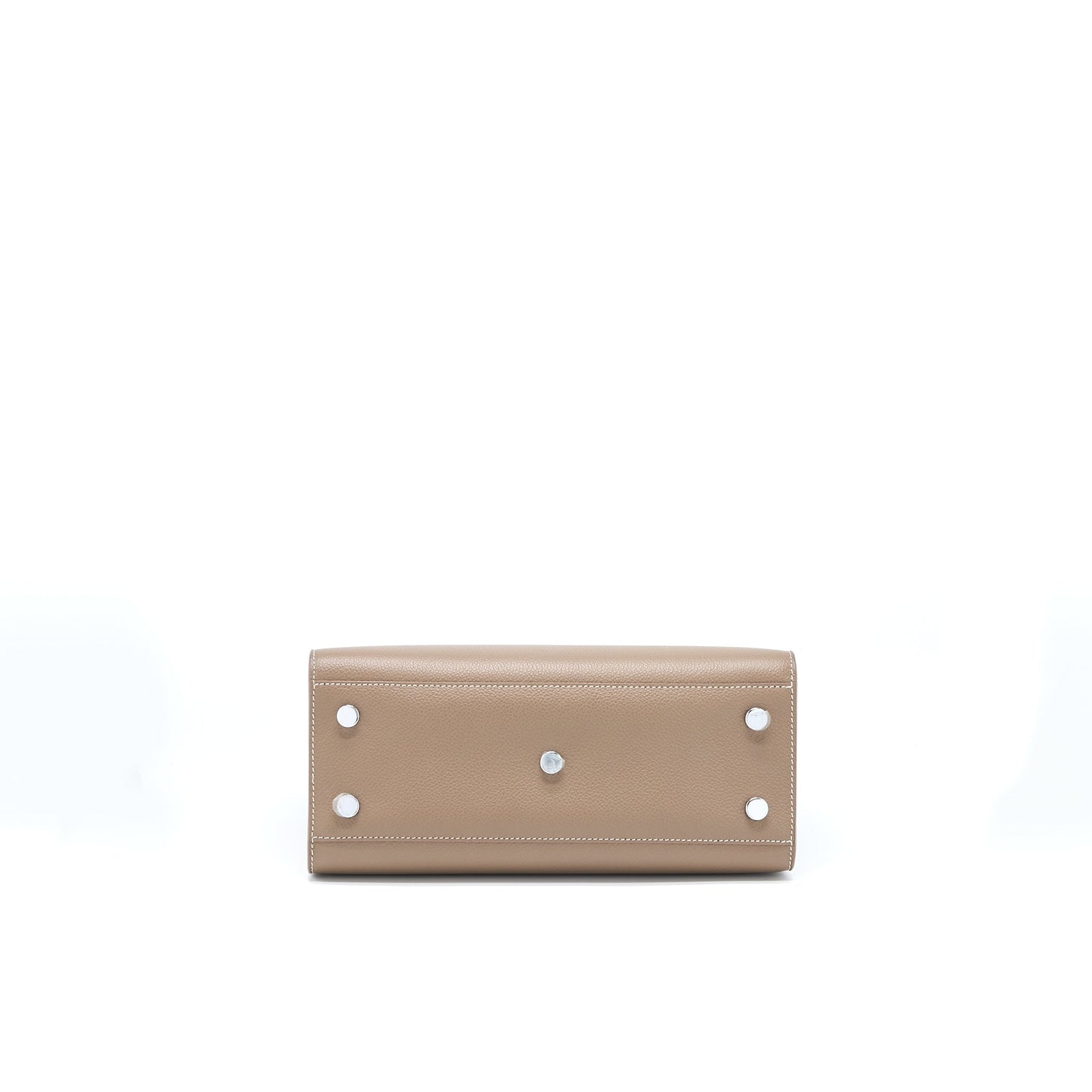 Saint Laurent Sac De Jour Calfskin Taupe SHW