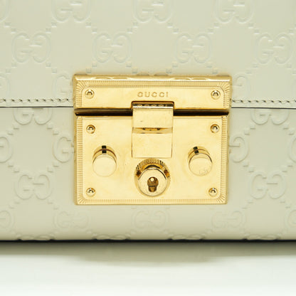 Gucci Small Padlock White