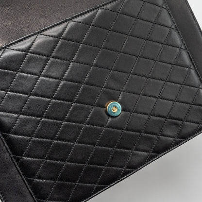Saint laurent gaby satchel bag lambskin black GHW