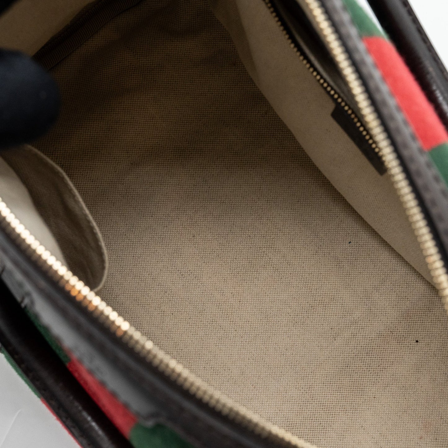 Gucci Boston Bag GG Supreme Canvas brown L