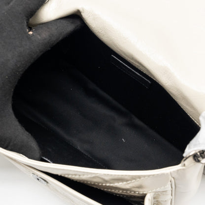 Saint laurent medium Niki calfskin blanc SHW
