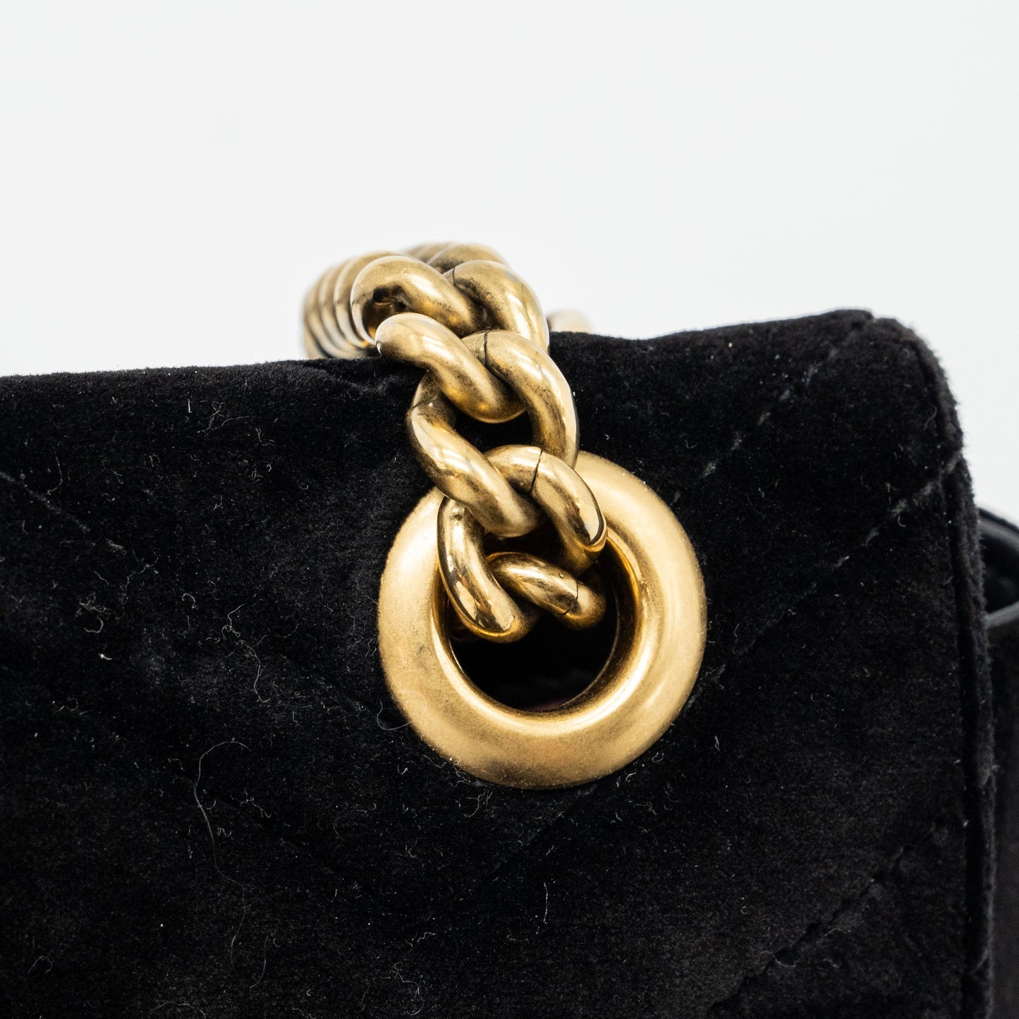 Gucci Mini Marmont Velvet Black