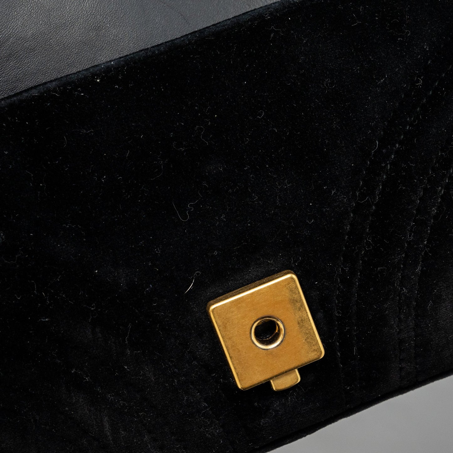 Gucci Mini Marmont Velvet Black