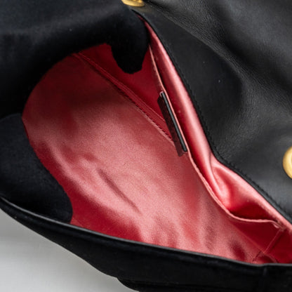 Gucci Mini Marmont Velvet Black