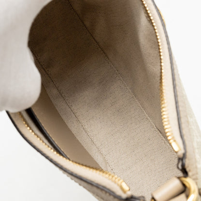 Gucci Ophidia Small Shoulder Bag GG Supreme Canvas Beige / White