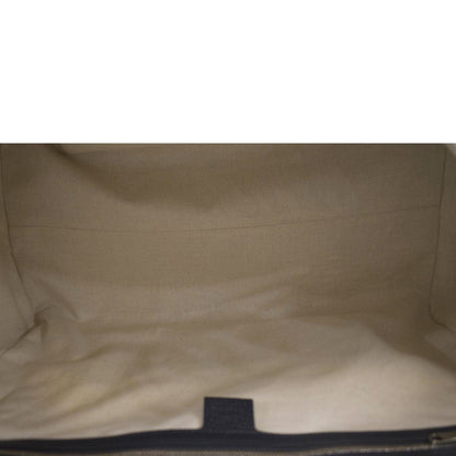 GUCCI Ophidia Duffle GG Supreme Canvas Satchel Bag Blue 648085