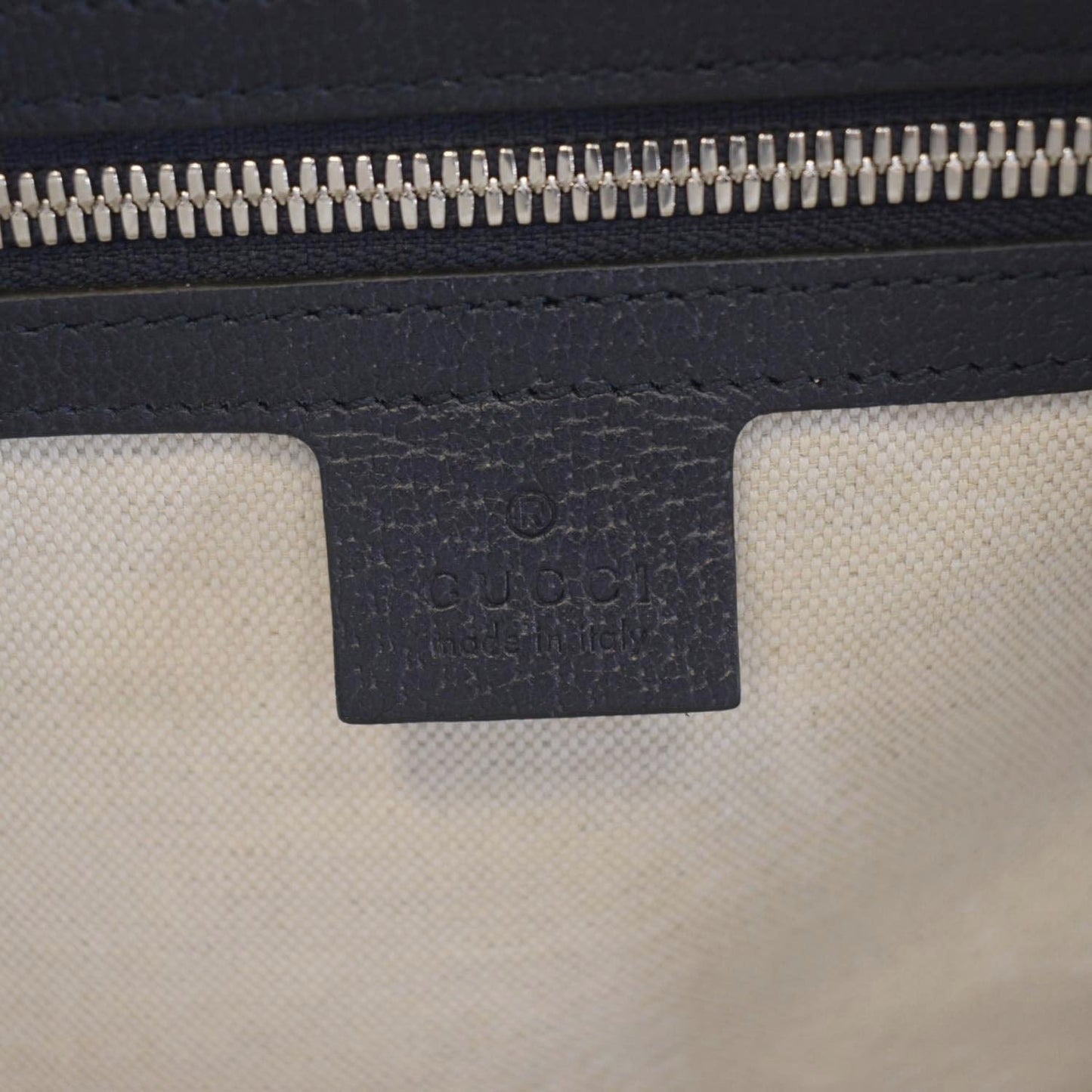 GUCCI Ophidia Duffle GG Supreme Canvas Satchel Bag Blue 648085