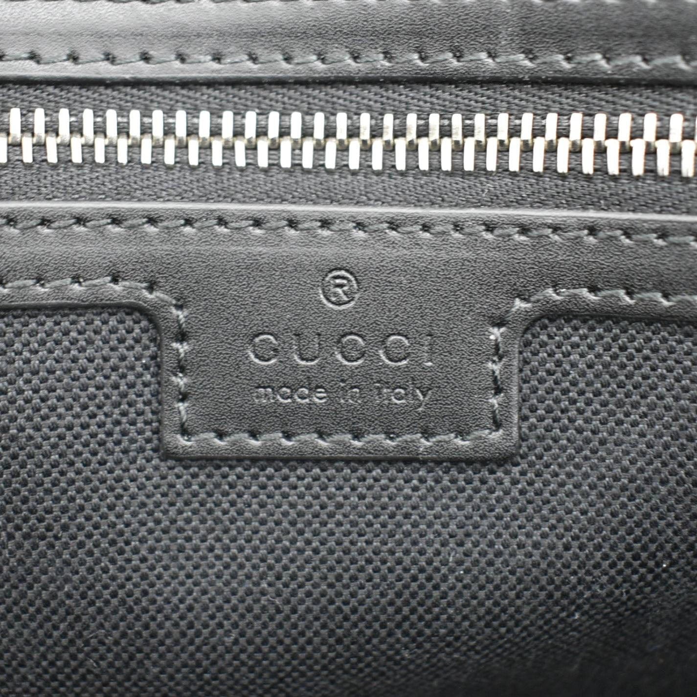 GUCCI Large Carry-On Soft GG Supreme Canvas  Duffle Bag Black 478323
