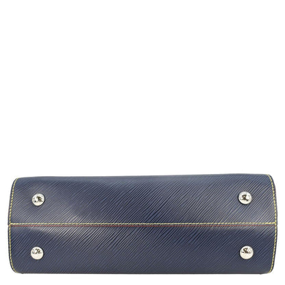 LOUIS VUITTON Twist Epi Leather 2Way Tote Bag Indigo
