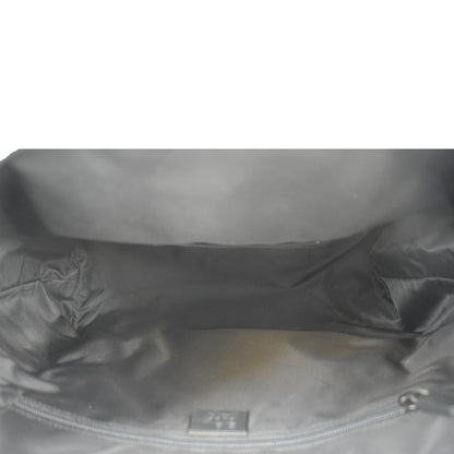 GUCCI Nylon Web Top Handle Shoulder Bag Black 630923