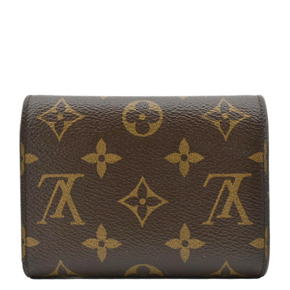 LOUIS VUITTON Victorine Monogram Canvas Wallet Brown
