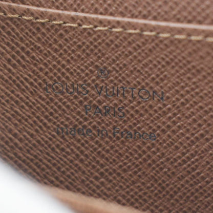 LOUIS VUITTON Monogram Canvas Zippy Coin Purse Brown