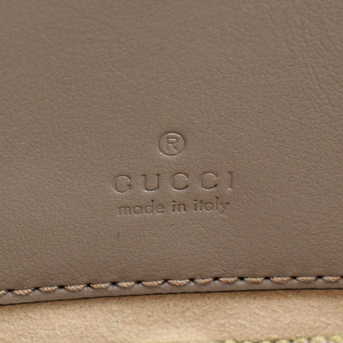 GUCCI Mini GG Marmont Chain Leather Crossbody Bag Dusty Pink 598596