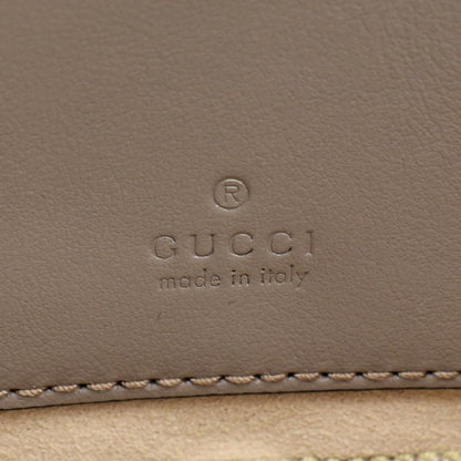 GUCCI Mini GG Marmont Chain Leather Crossbody Bag Dusty Pink 598596