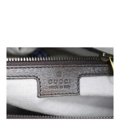 GUCCI Savoy Large GG Supreme Canvas Duffle Bag Beige 724612