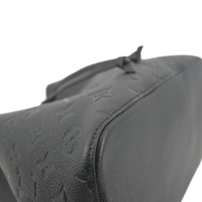 LOUIS VUITTON NeoNoe MM Monogram Empreinte Leather Shoulder Bag Black