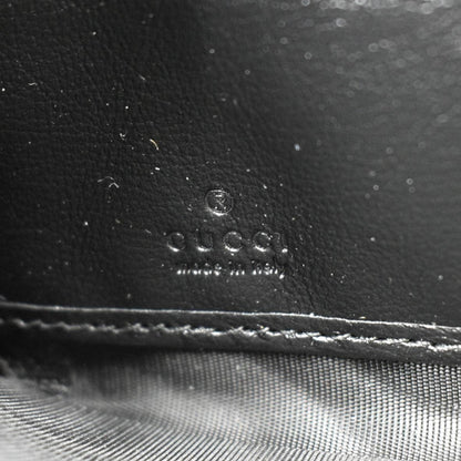 GUCCI GG Marmont Leather Zip Around Wallet Black 573810