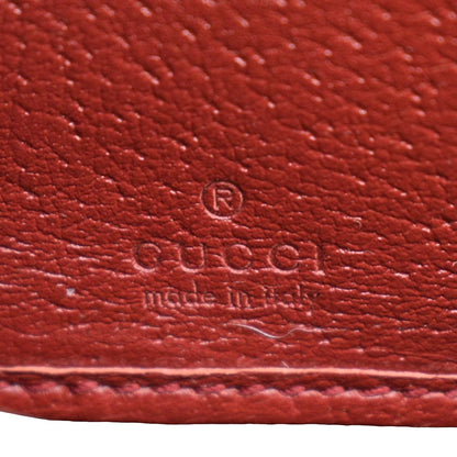 GUCCI Tian Print GG Canvas Zip Around Wallet Beige 424893