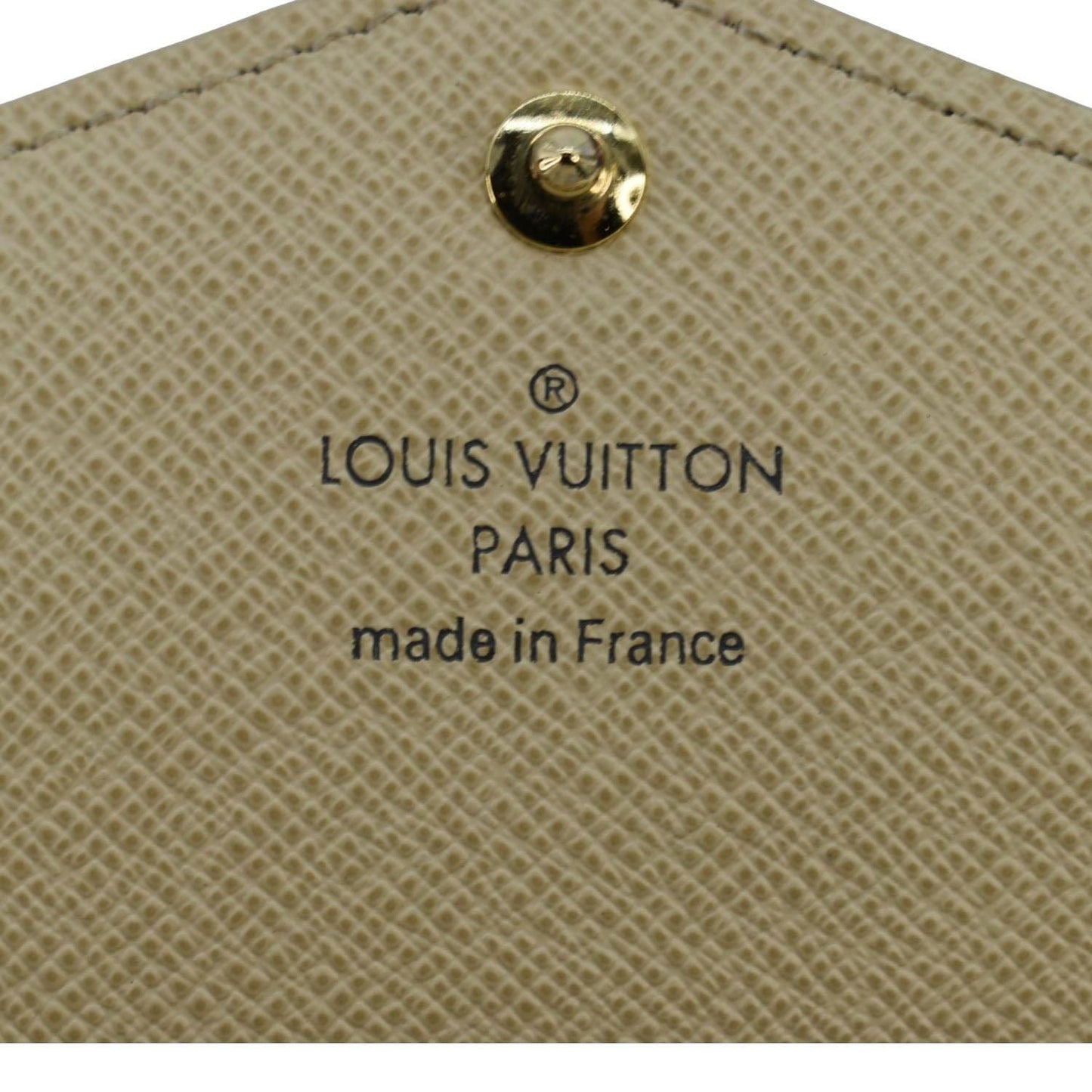 LOUIS VUITTON Sarah Damier Azur Wallet White
