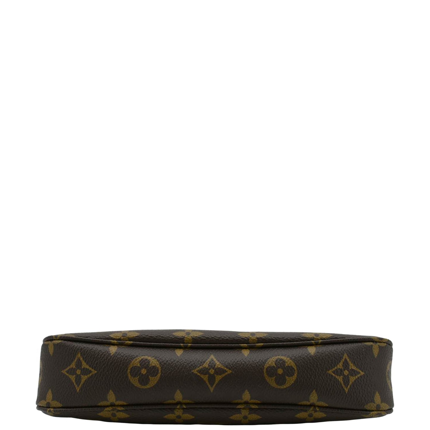 LOUIS VUITTON Pochette Accessories NM Monogram Canvas Pouch Bag Brown