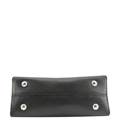 LOUIS VUITTON Grenelle PM Epi Leather Shoulder Bag Black