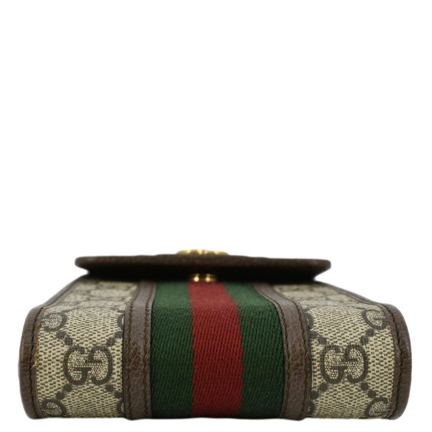 GUCCI Mini Ophidia New Acero GG Supreme Monogram Web Crossbody Bag Beige 625757