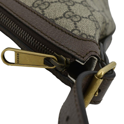 GUCCI Ophidia GG Supreme Canvas Shoulder Bag Beige 598125