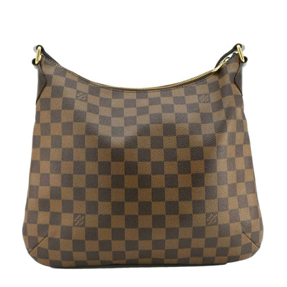 LOUIS VUITTON Bloomsbury PM Damier Ebene Crossbody Bag Brown