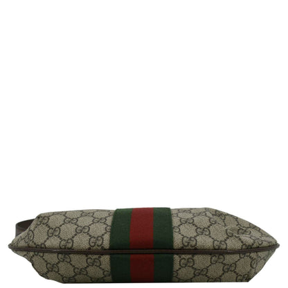 GUCCI Ophidia GG Supreme Canvas Shoulder Bag Beige 598125