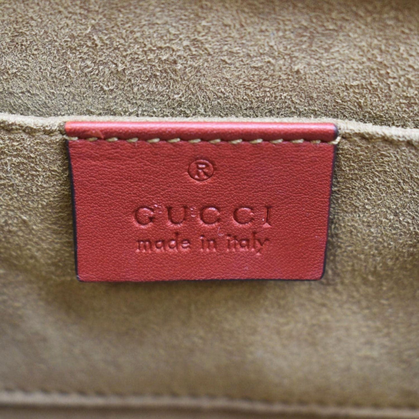GUCCI Padlock Small GG Supreme Canvas Shoulder Bag Multicolor 409487