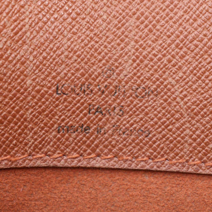 LOUIS VUITTON Musette Salsa GM Damier Ebene Crossbody Bag Brown