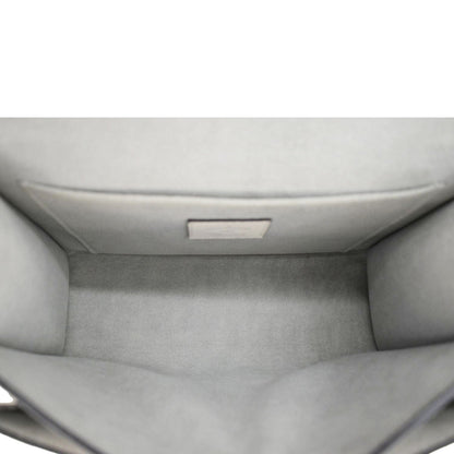 LOUIS VUITTON Mylockme Studded Leather Chain Shoulder Bag White