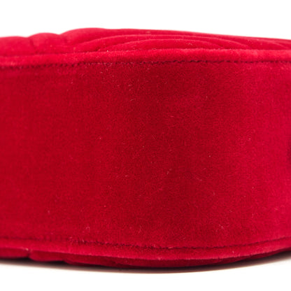 Gucci Marmont Valvet Camera Bag Red