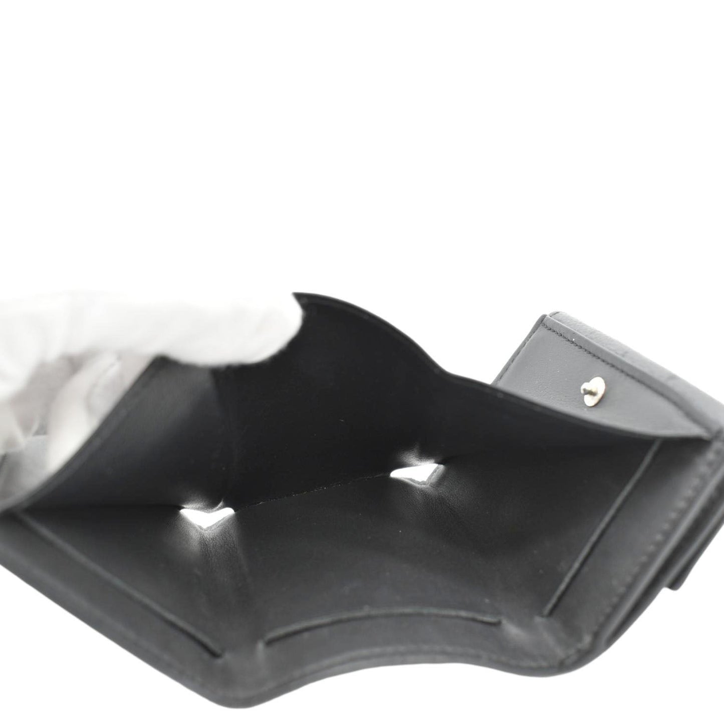 LOUIS VUITTON Discovery Monogram Eclipse Tri-Fold Wallet Grey