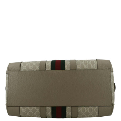 GUCCI Ophidia GG Supreme Canvas Duffle Bag Beige 681295