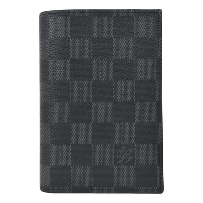 LOUIS VUITTON James Damier Graphite Canvas Wallet Black