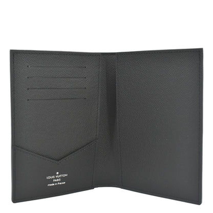 LOUIS VUITTON James Damier Graphite Canvas Wallet Black