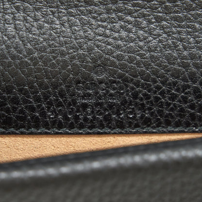 Gucci Dionysus Leather Super Mini Bag Black