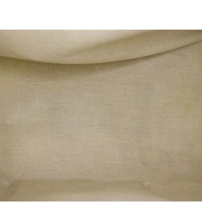 GUCCI Webby Bee GG Canvas Boston Bag Beige 406868
