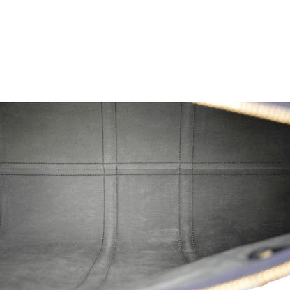 LOUIS VUITTON Keepall 45 Epi Leather Travel Bag Black