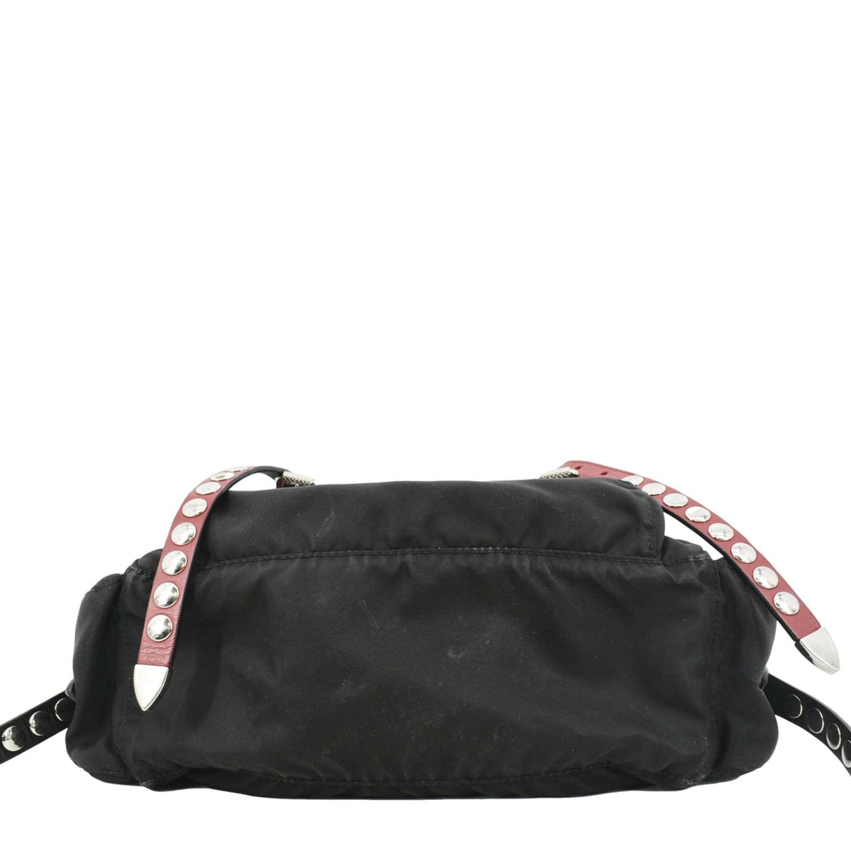 PRADA New Vela Nylon Shoulder Bag Black