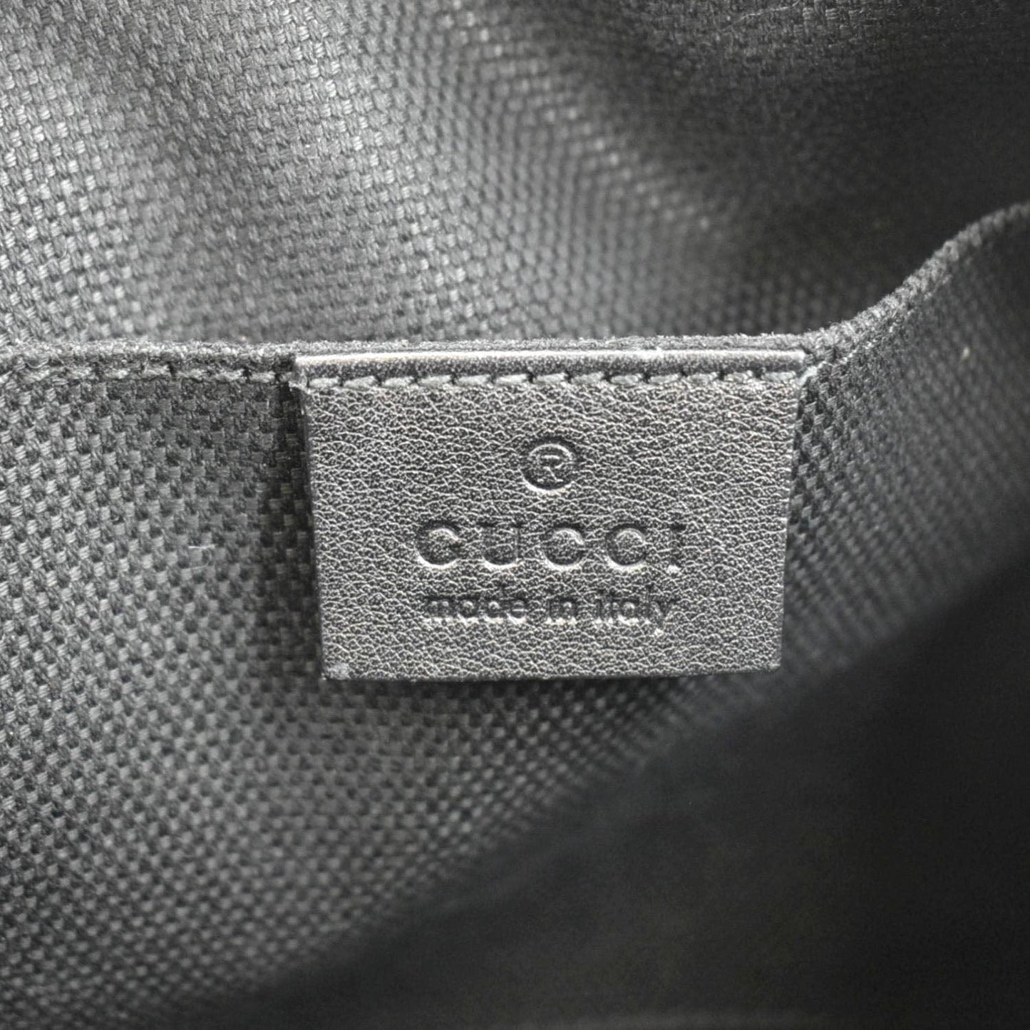 GUCCI Soho Disco Patent Leather Crossbody Bag Black 308364
