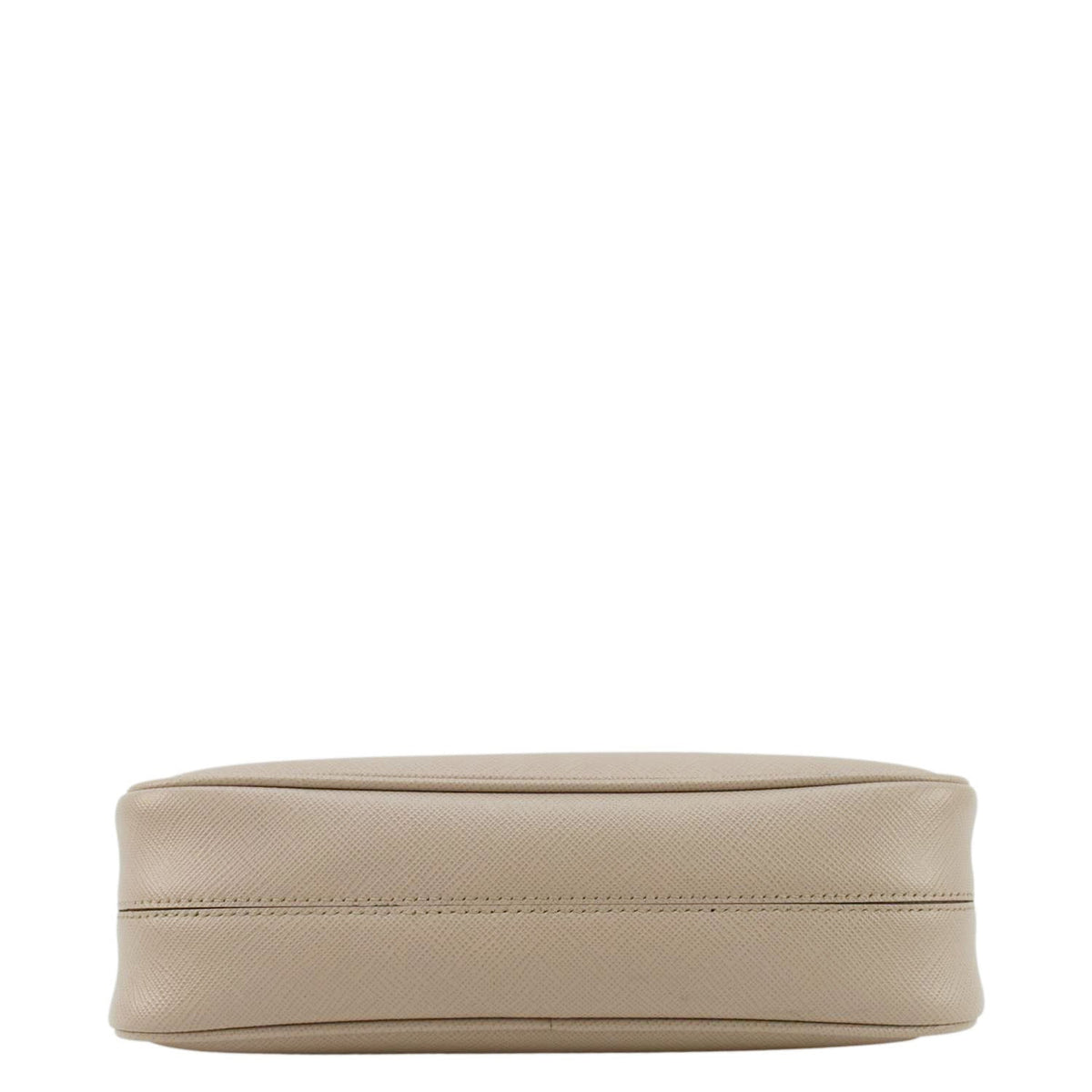 PRADA Re-Edition 2005 Saffiano Leather Shoulder Bag Cameo Beige