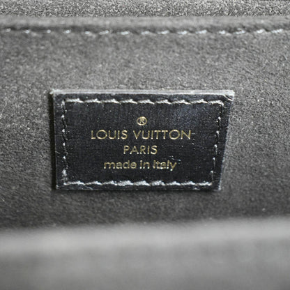 LOUIS VUITTON Metis Pochette Brogue Reverse Monogram Shoulder Bag Black